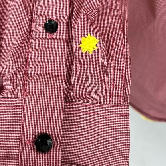 Descendant Of Thieves Dres Ladro Shirt Mens Size M Long Sleeve Button Up Striped - Picture 4 of 10